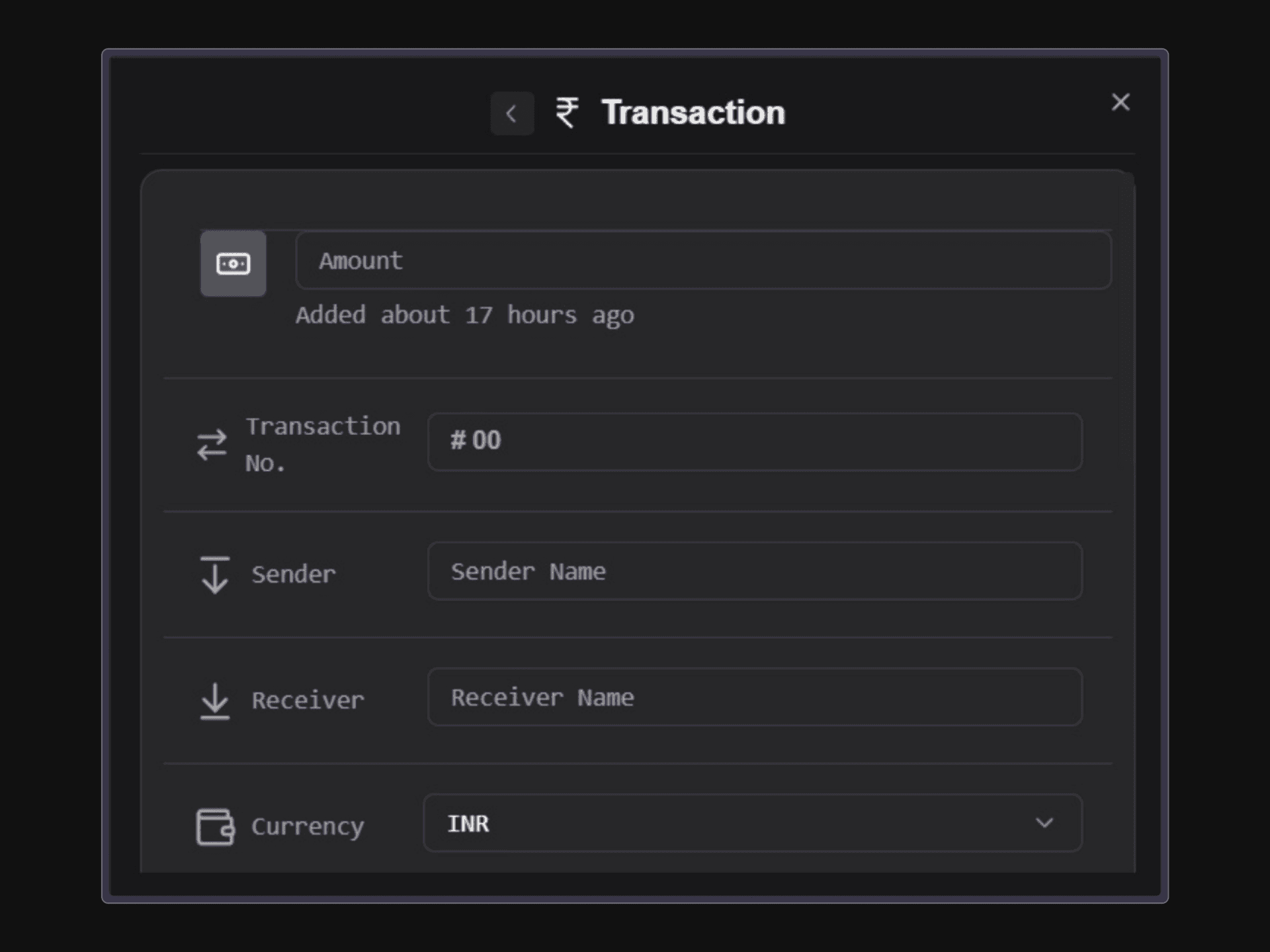 Transaction Component Image